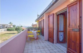 Awesome apartment in Solanas with 2 Bedrooms